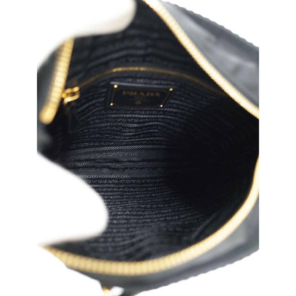 PRADA Logo Jacquard Shoulder Bag - Picture 3 of 9